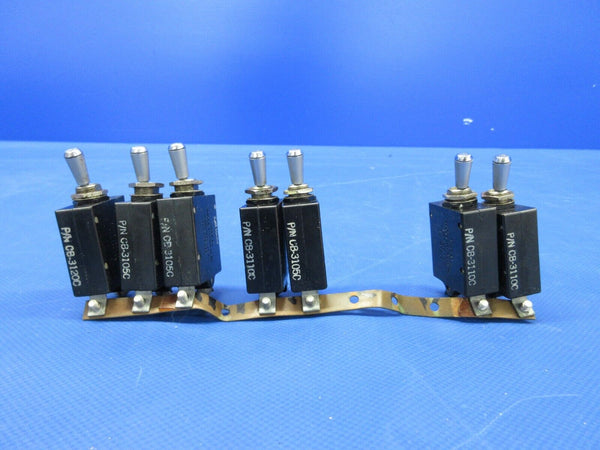 Beech 95 / D95A Circuit Breaker Switch CB-3110C, CB-3105C, CB-3120C (0524-1113)