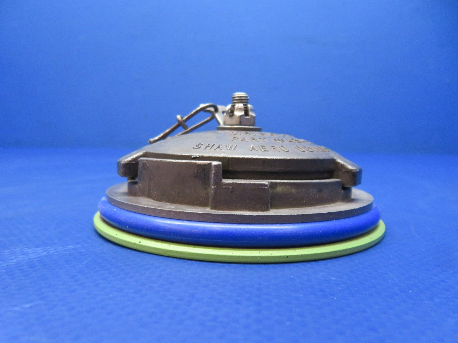 Shaw Aero Fuel Cap Size 3 w/ New Flurosilicone O-Ring P/N 431-9 (0426-117)10