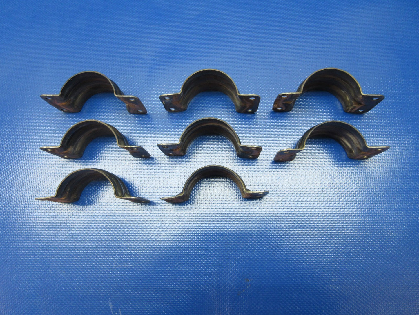 Lycoming O-320-B2B Exhaust Bead Clamp Haves P/N A169-14 LOT OF 8 (1124-1386)3