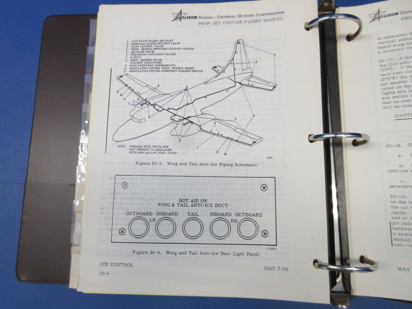 Allison Prop-Jet Convair Flight Manual Pt. 2 (0824-1253)