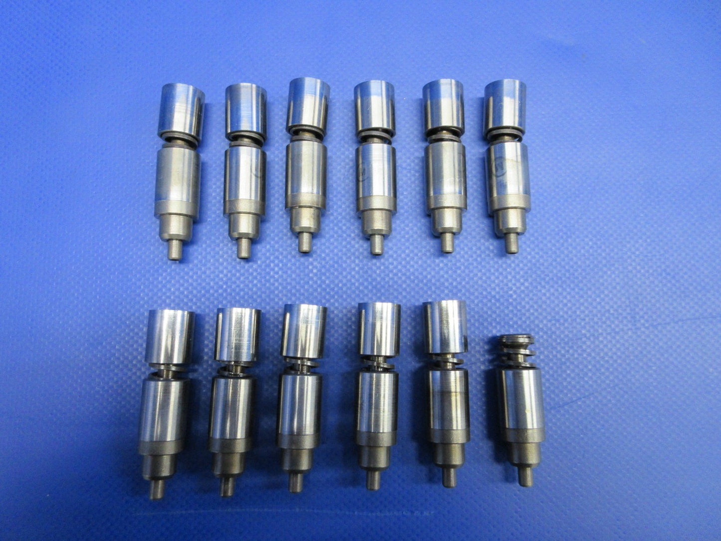 Lycoming Hydraulic Lifter Tappet P/N 78290 LOT OF 12 /One Missing Cap (0226-992)1
