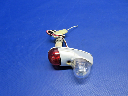 Beech F35 Bonanza LH Wing Tip Light w/ Strobe P/N 35-361702-2 TESTED (0626-897)0