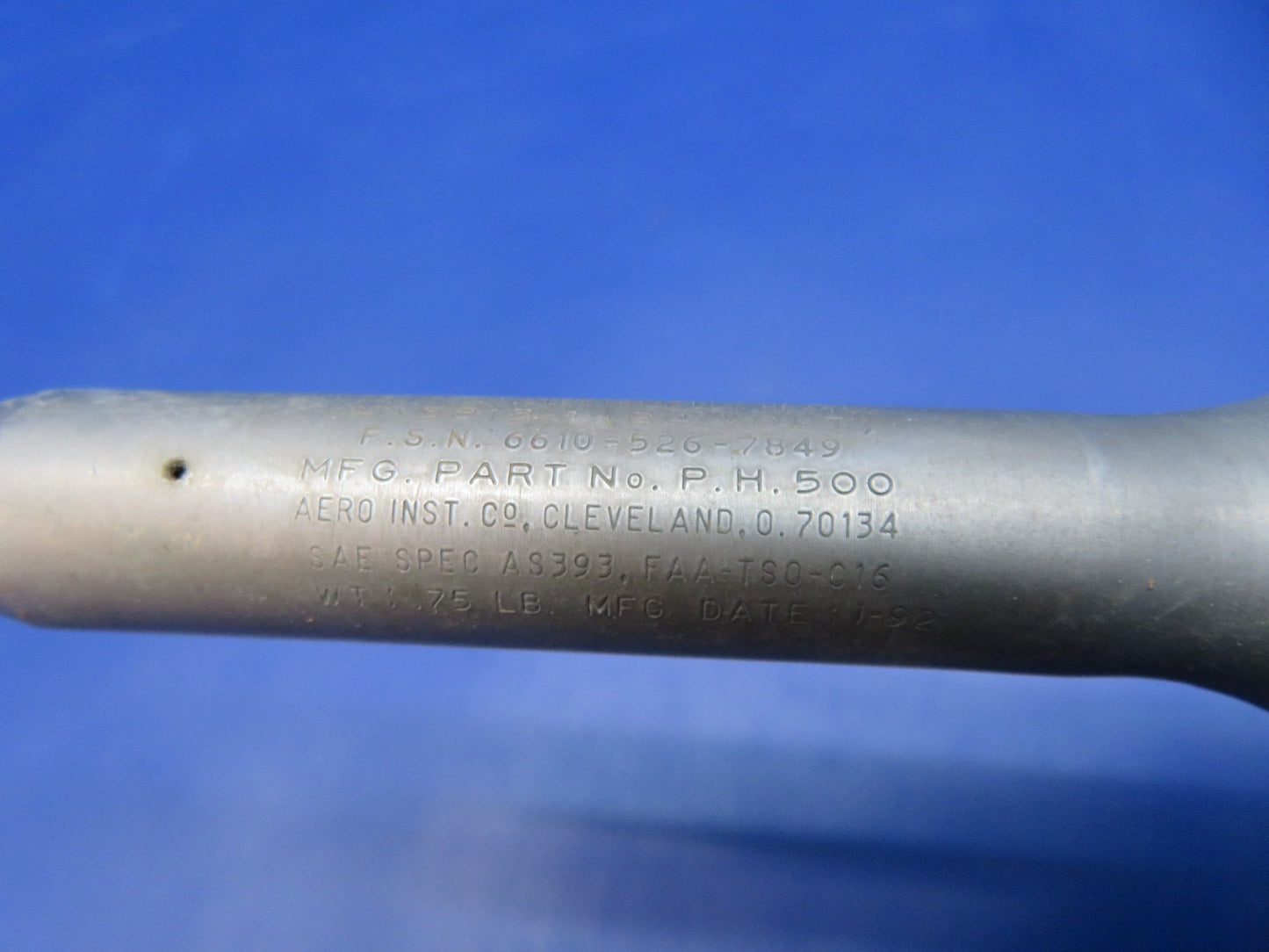 Cessna 421 Aero Instrument Heated Pitot Tube 24v P/N AN5813-1 TESTED (0326-127)2