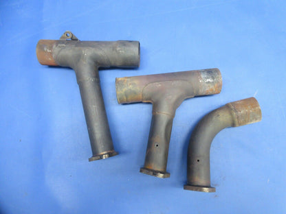 Piper PA-34-200T Seneca II Engine Exhaust Riser RH P/N 654261-RH (0824-754)