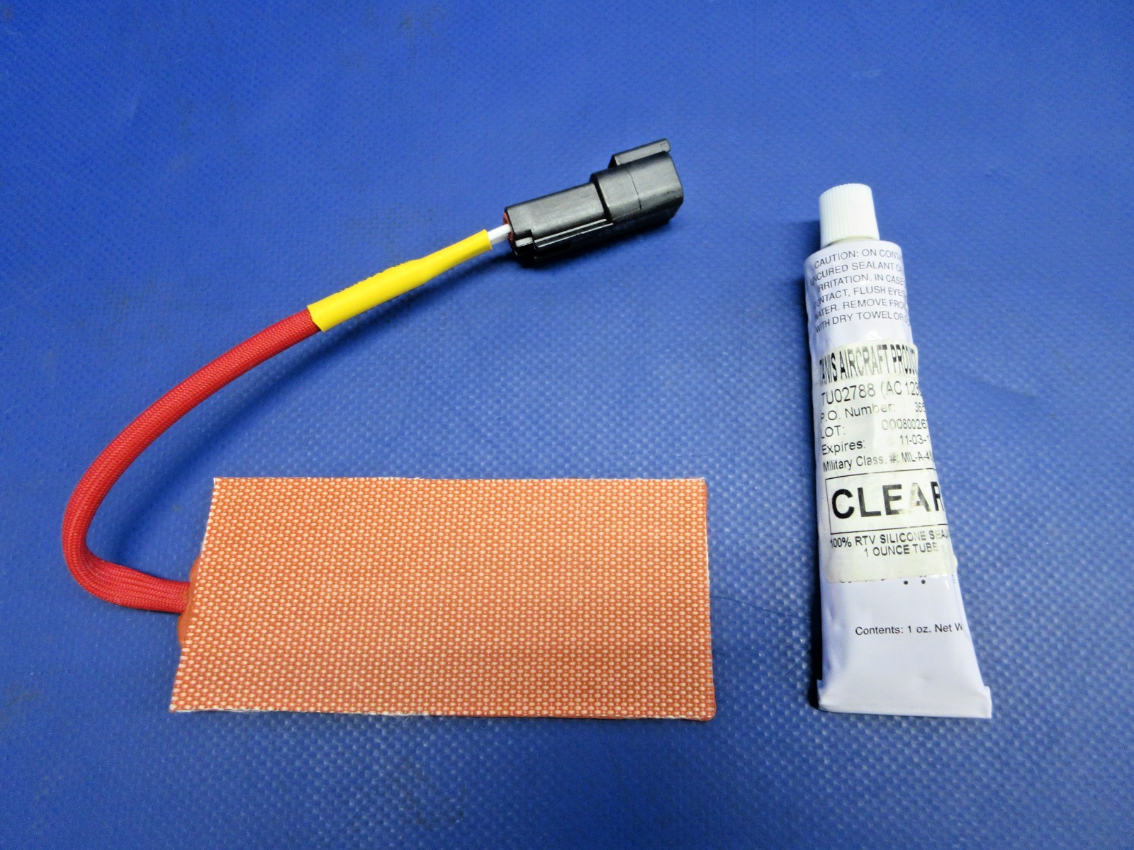 Tanis Engine Heating Case Pad Upper /LWR P/N TEP2928-115/80 NOS (0326-987)4