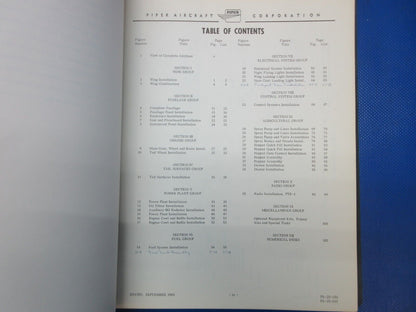 Piper PA-25 Pawnee Parts Catalog P/N 753-521 (1024-1238)