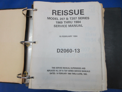 Cessna 207 & T207 1969 thru 1984 Service Manual P/N D2060-13 (1024-1235)