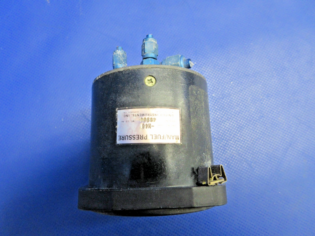 Rockwell 112 Manifold / Fuel Pressure Gauge 6080-H46 WARRANTY (0926-846)4