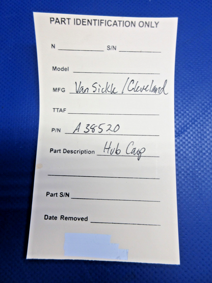 Van Sickle / Cleveland Hub Cap P/N A38520 (0826-723)11