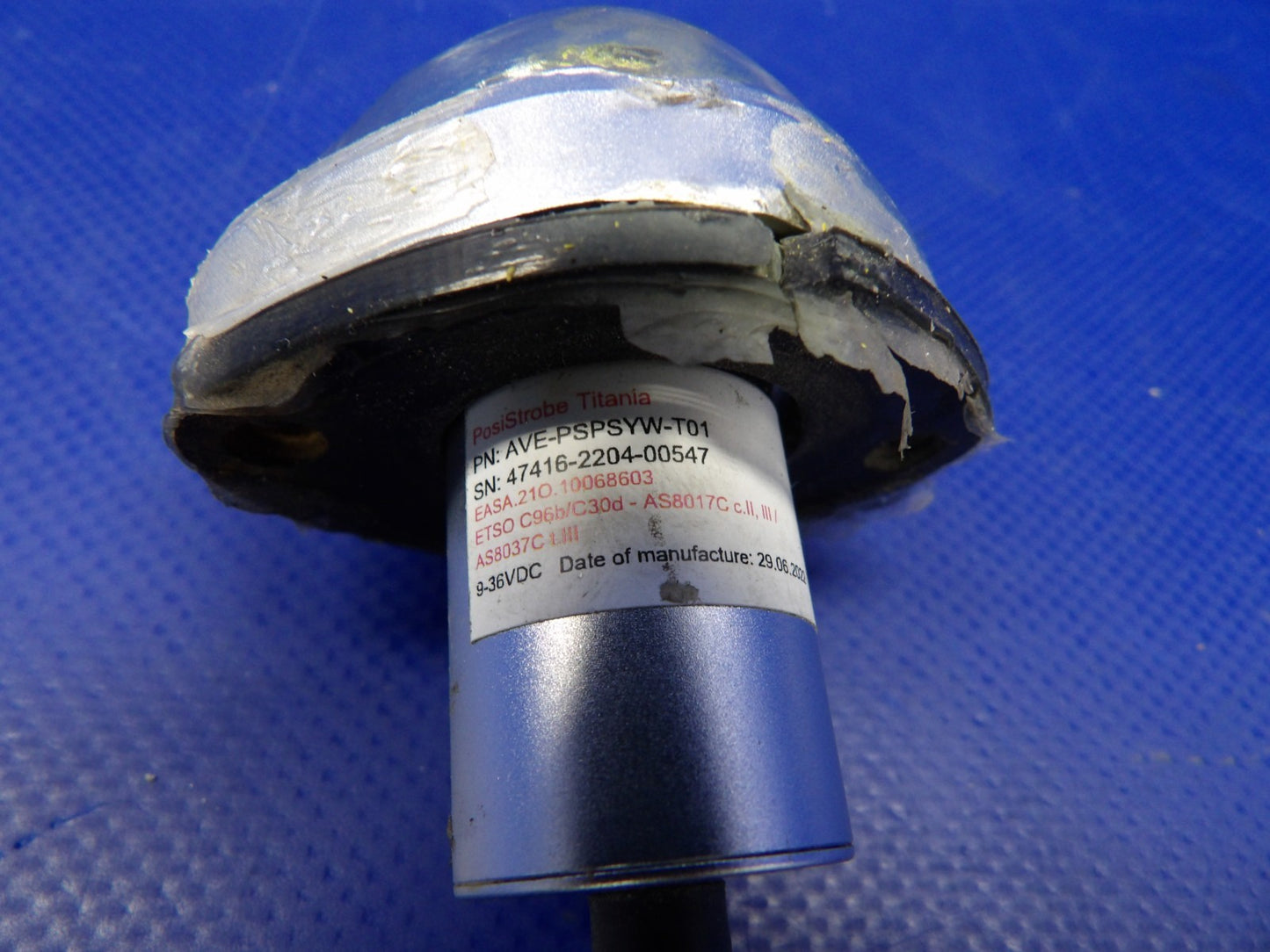 Air Tractor Aveo LED Position/Strobe Light P/N AVE-PSPSYW-T01 TESTED (0626-1509)7