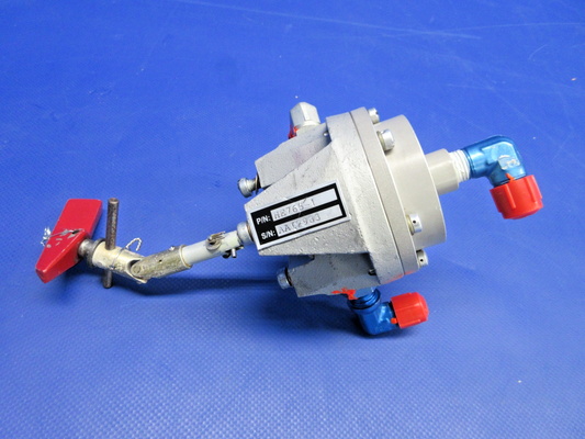 Beech 95 / D95A Travel Air Fuel Selector Valve P/N HE765-1 (0326-754)0