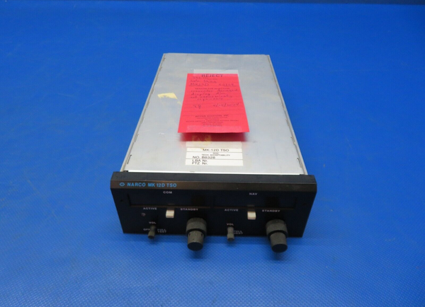 Narco MK12D Nav / Com 14v Radio CORE FOR PARTS (0624-172)