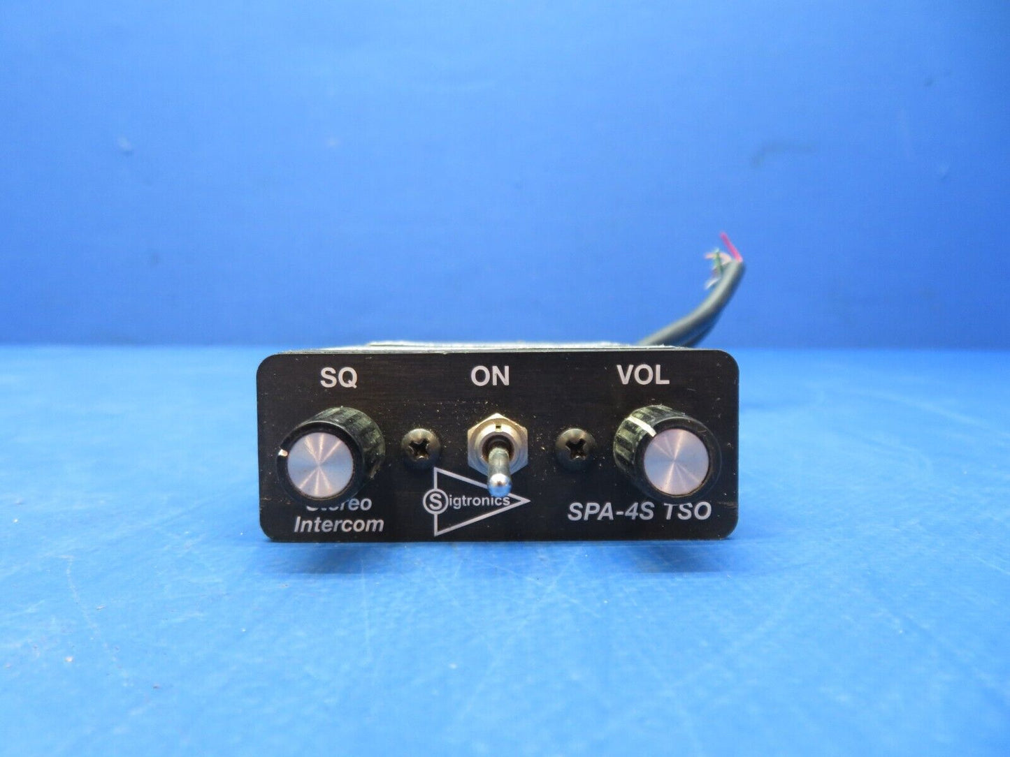 Sigtronics Intercom & Stereo Switches P/N SPA-4S, RES-401 (0923-485)