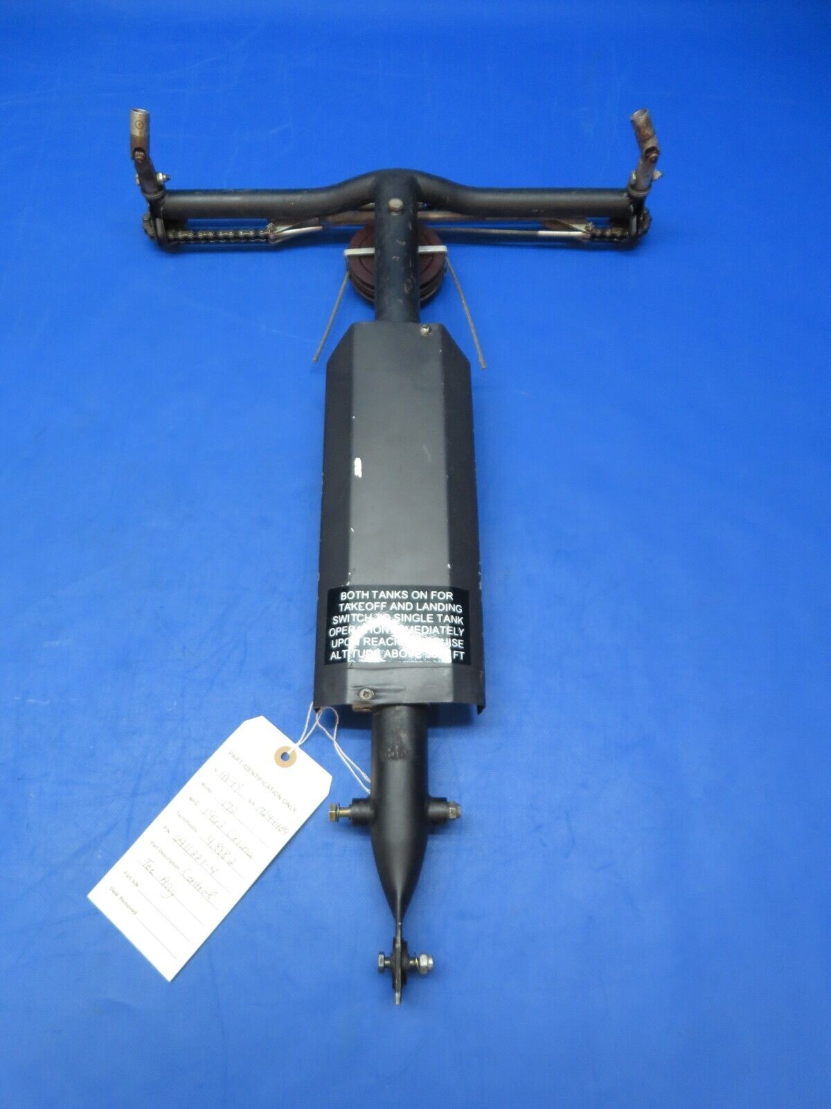 1962 Cessna 172 / 172C Control Tee Assy P/N 0411221-4 (0723-351)