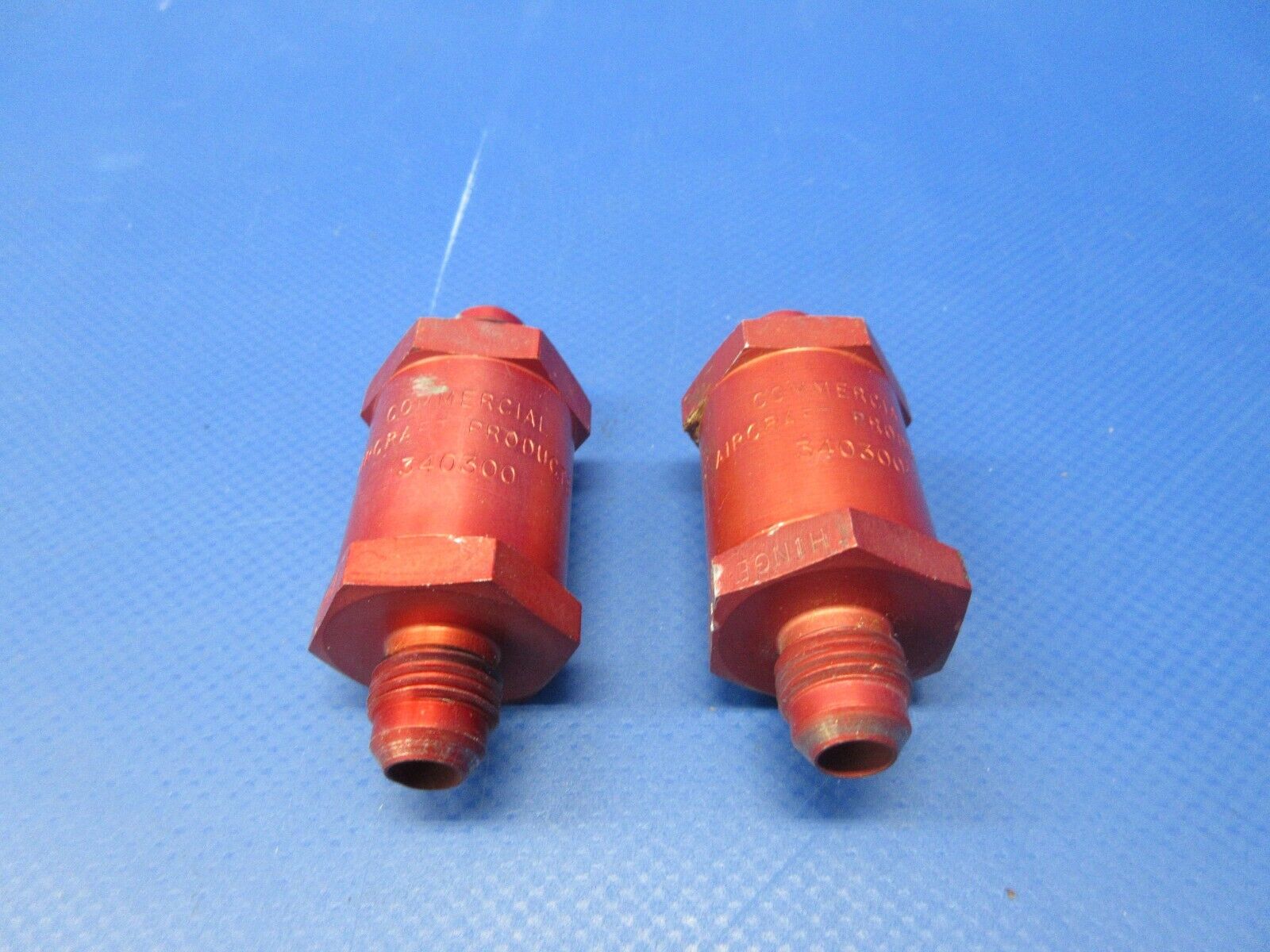 Cessna P337H Skymaster Aircraft Products Check Valve 340300 LOT OF 2 (0724-772)