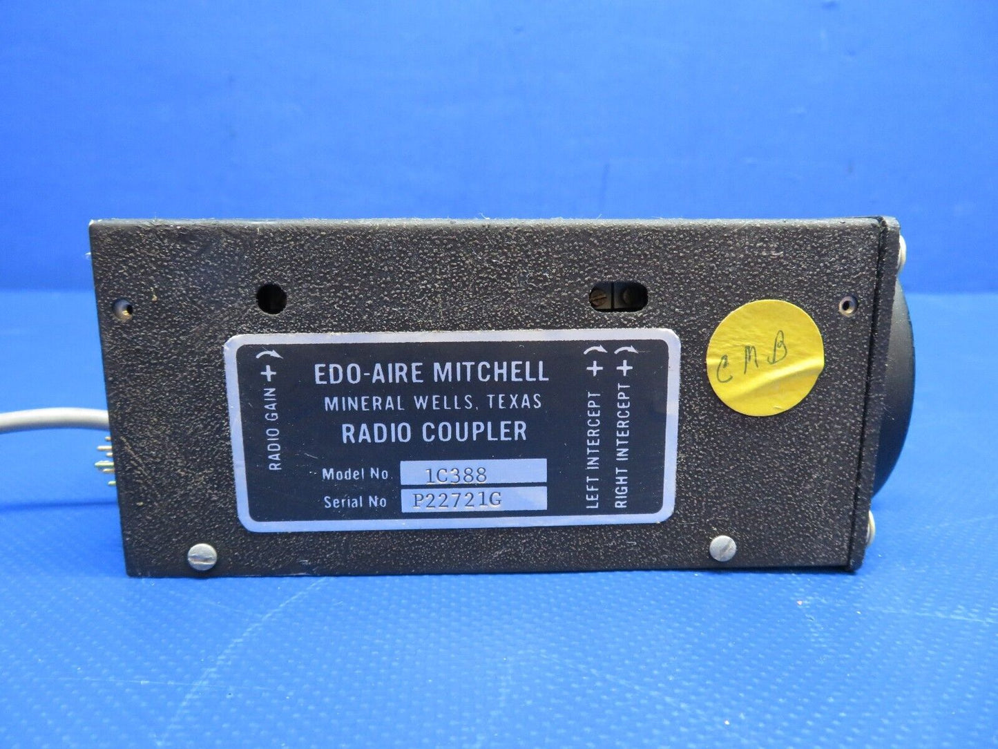 Edo-Aire Mitchell Radio Coupler P/N 1C388 WARRANTY (0424-1746)