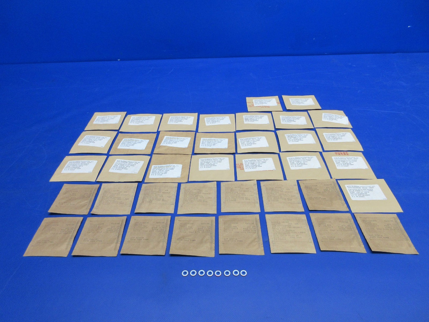 Beech Fuel Transmitter Washer P/N NAS1523AA3R LOT OF 47 NOS (0426-802)0
