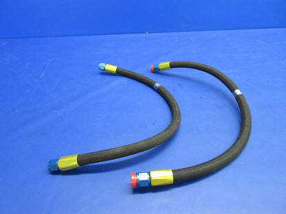 Beech D95A Travel Air Oil Lines LOT P/N 360-10D-0222 (0326-734)8