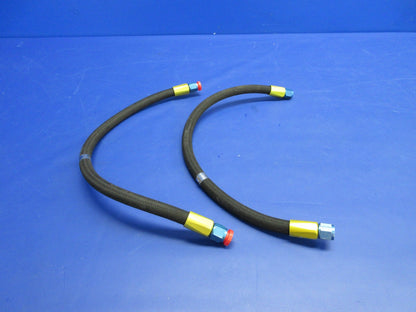 Beech D95A Travel Air Oil Lines LOT P/N 360-10D-0222 (0326-734)6