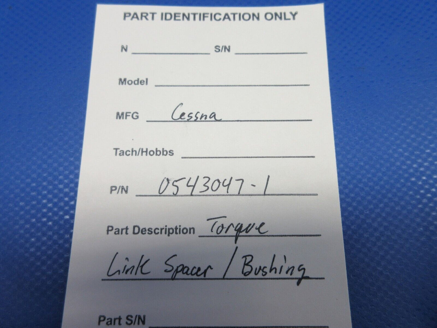 Cessna Torque Link Spacer / Bushing P/N 0543047-1 (0424-1285)