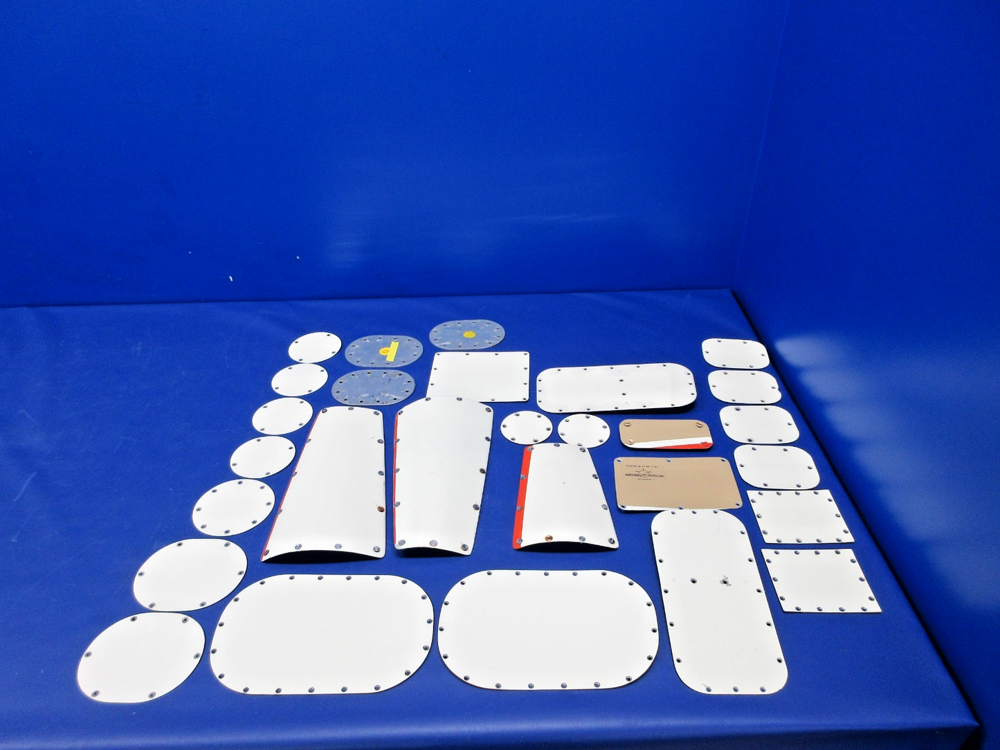 Beech 95 / D95A Travel Air Assorted Inspection Panels LOT (0326-847)1