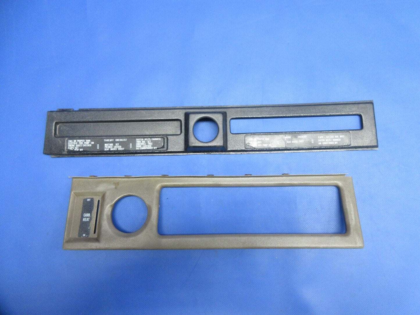 Piper PA-28-161 Warrior Instrument Panel Cover Assy P/N 79527-02 LOT (0824-984)