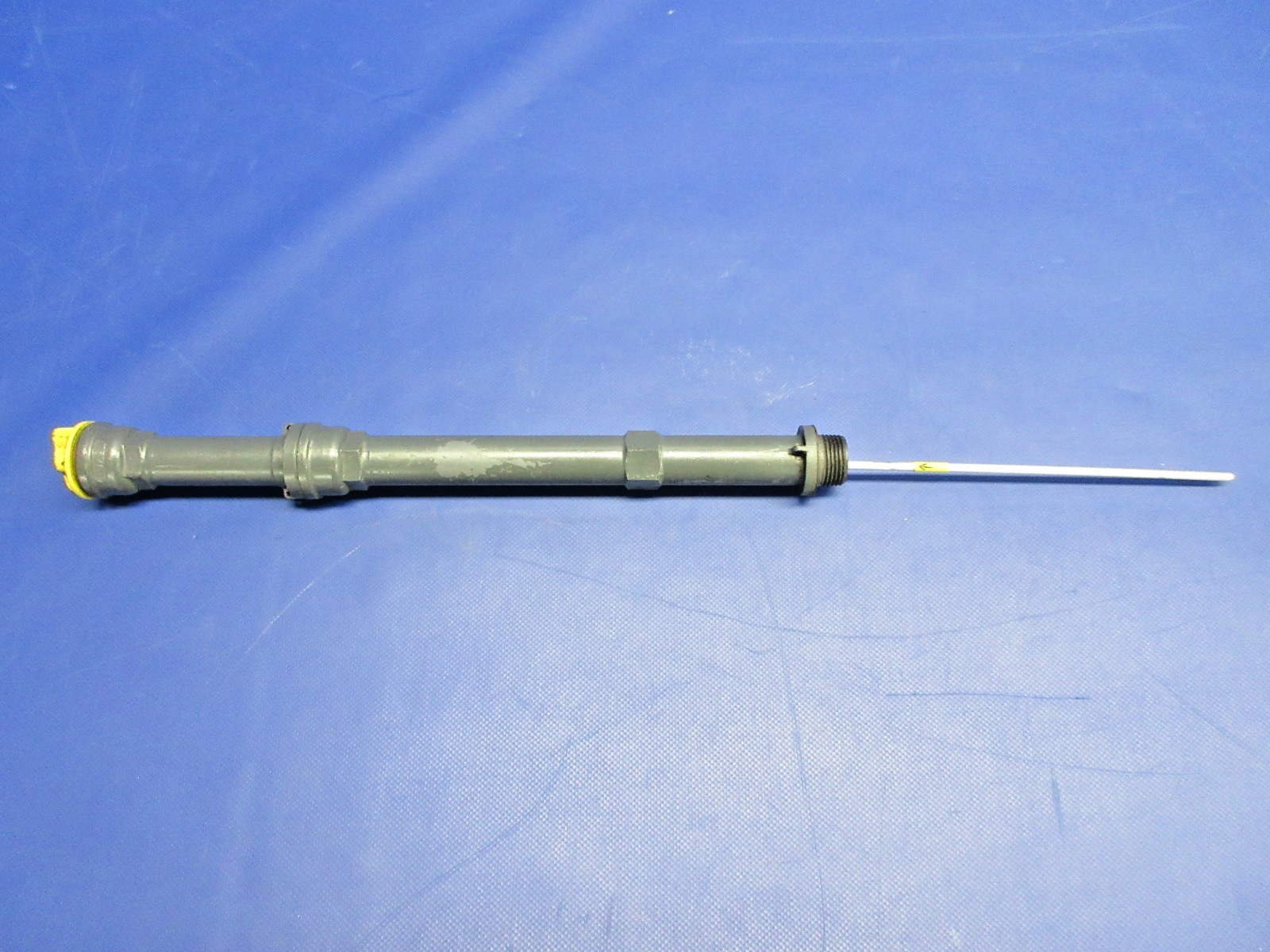 Lycoming 8QT. Oil Dipstick w/ Extension Housing P/N 75767 (0326-942)1