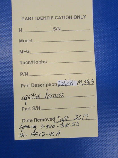 Cessna R182 / Lycoming 540-J3C5D - Slick M2919 Dual Ignition Harness (1017-79)5