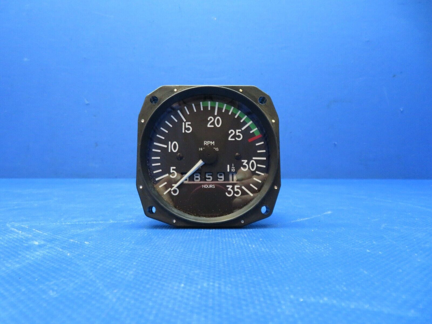 Beech C23 Mitchell Mechanical Recording Tach P/N D1-112-5025 WARRANTY (0724-186)