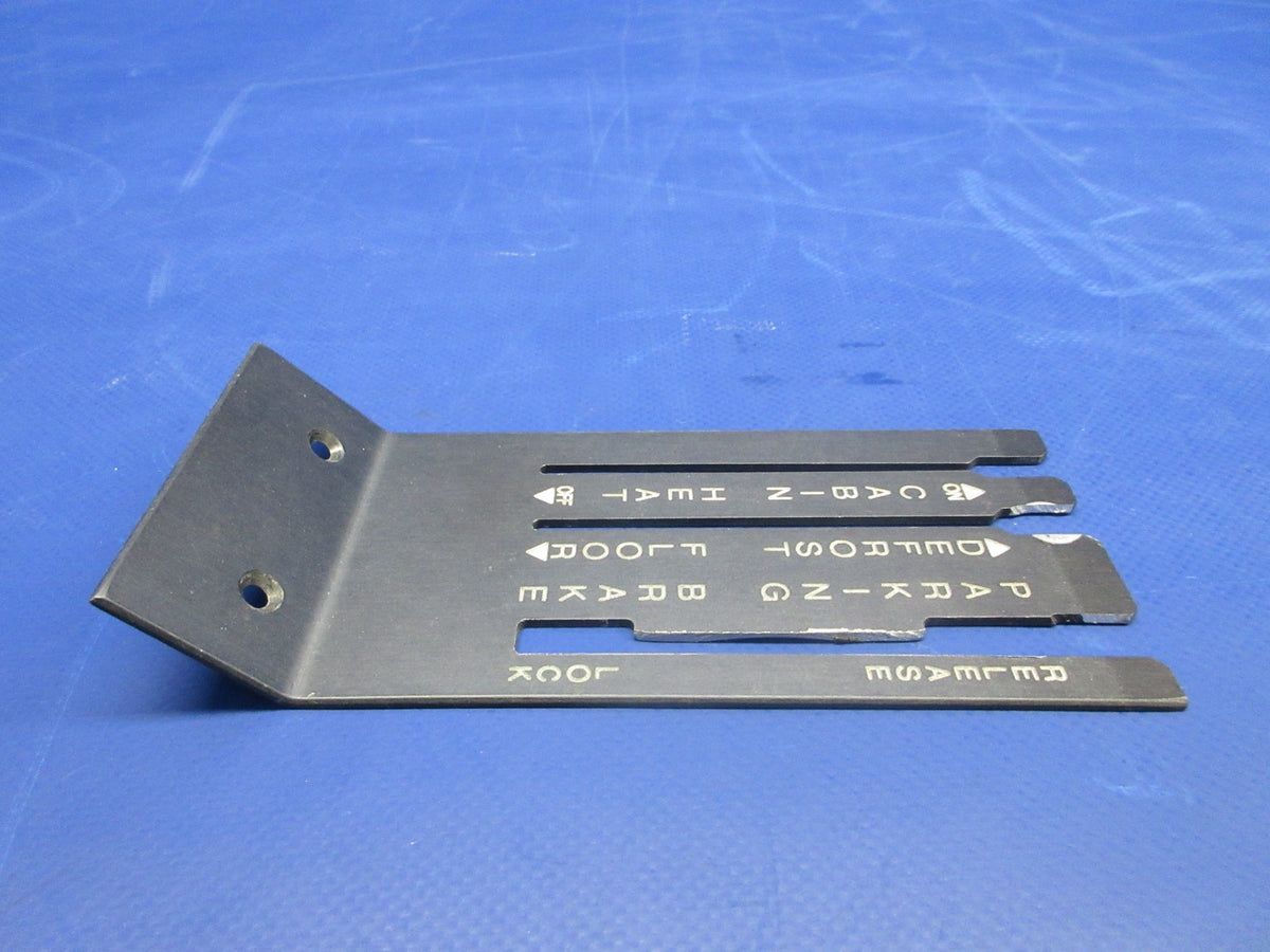 Diamond DA-40 Power & Heat Throttle Panel P/N DA4-1133-10-16 (0726-867)10