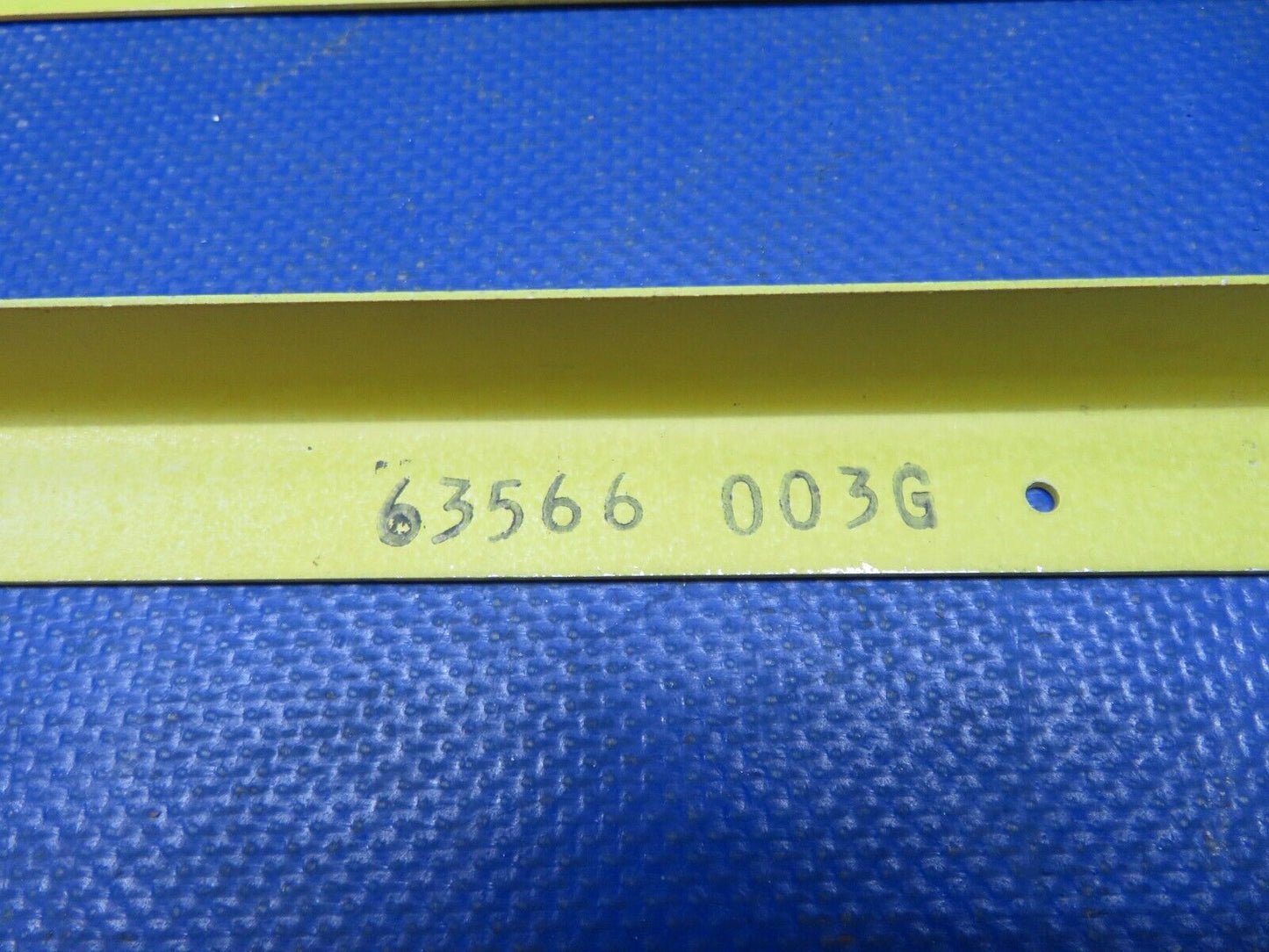 Piper PA-28 Stabilator Stiffeners P/N 63566-02 LOT OF 2 NOS (1124-116)
