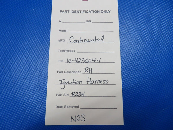 Continental RH Ignition Harness P/N 10-423604-1 NEW STOCK (0524-1712)