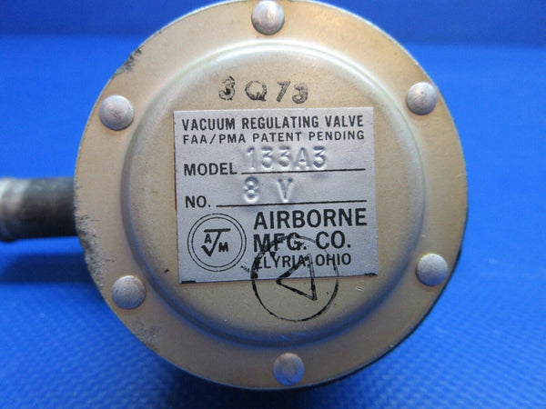 Beech C23 Sundowner Airborne Vacuum Regulating Valve P/N 133A3 (0724-1935)