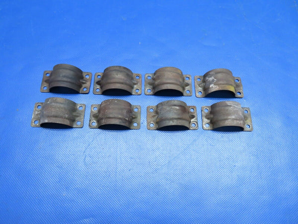 Cessna 177B Exhaust Rise Clamp Half P/N 0750161-25 LOT OF 8 (0624-1777)