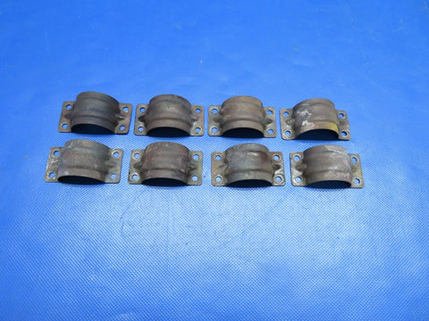 Cessna 177B Exhaust Rise Clamp Half P/N 0750161-25 LOT OF 8 (0624-1777)