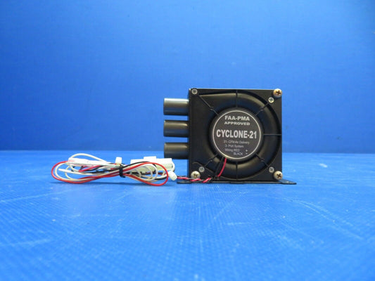 Cyclone 21-3 Part Avionics Cooling Fan 24v CRB-122253 TESTED (1124-155)