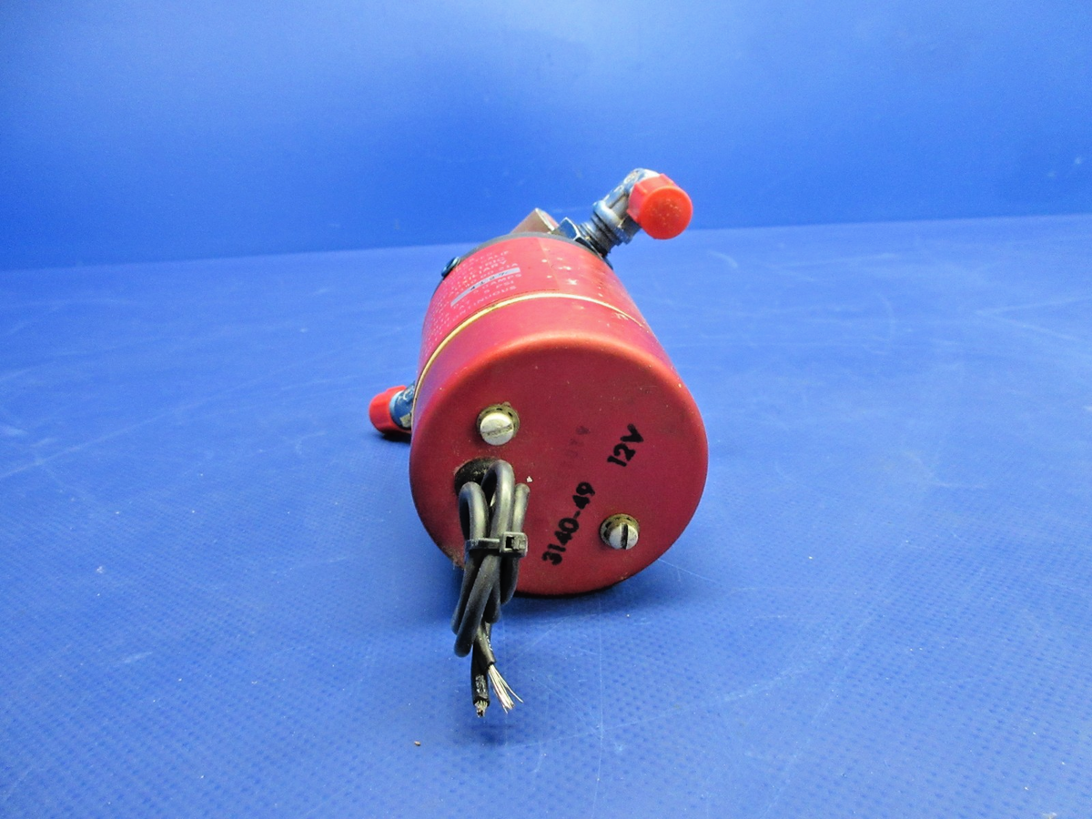 Mooney M20C Dukes Auxiliary Fuel Pump 14V P/N 4140-00-21A TESTED (0926-741)5
