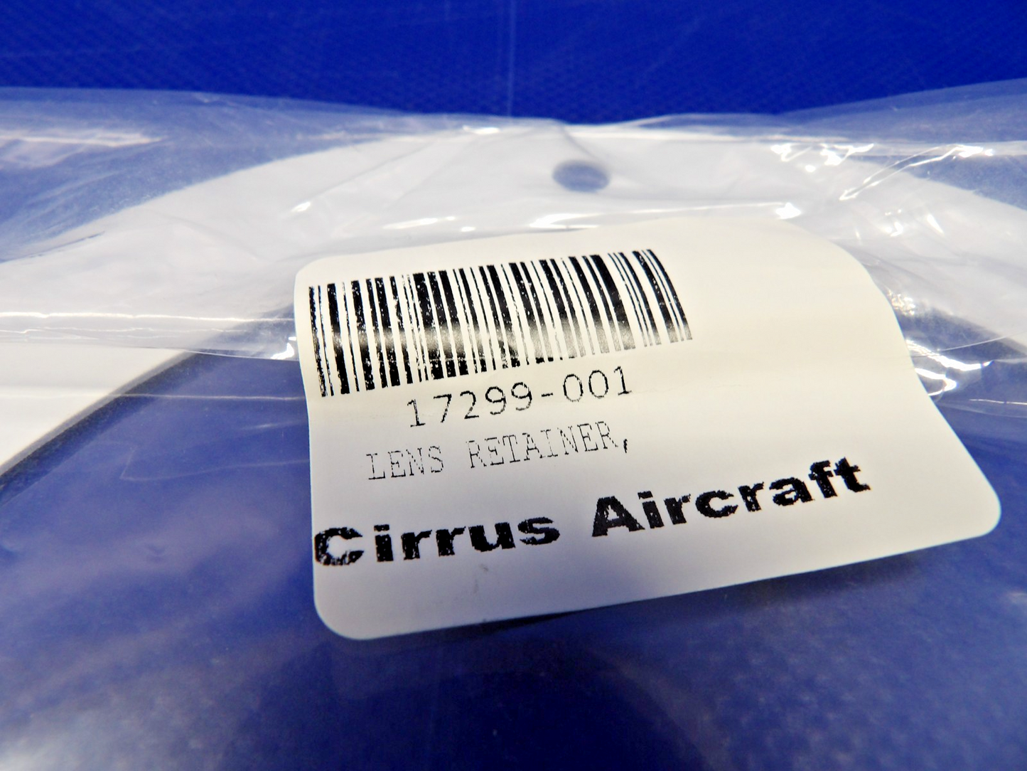Cirrus SR20/SR22 Landing Light Lens Retainer 17299-001 LOT OF 2 NOS (0426-1297)1
