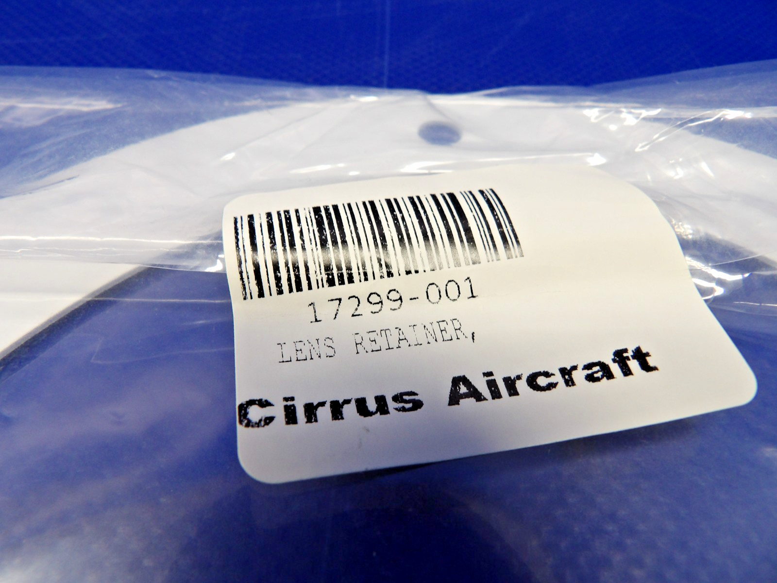 Cirrus SR20/SR22 Landing Light Lens Retainer 17299-001 LOT OF 2 NOS (0426-1297)1