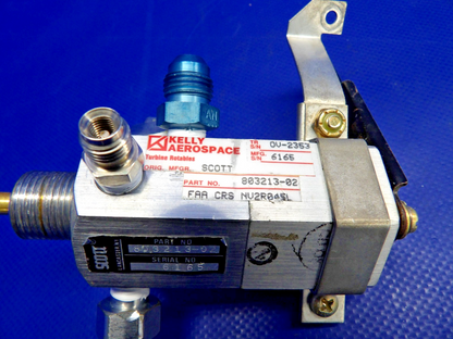 #Scott Oxygen Regulator P/N 803213-02 (0426-1259)9