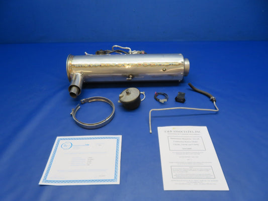 Cessna C&D Associates Aircraft Combustion Heater 24v CD14025-1 TESTED (0326-201)0