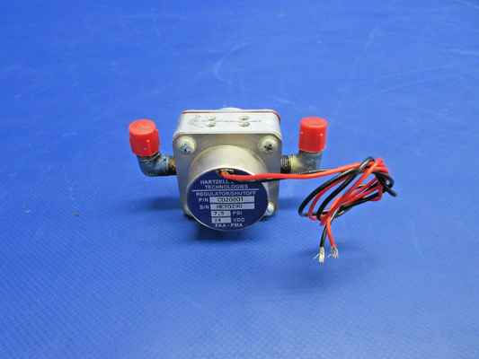 Cessna 310 Hartzell Fuel Regulator & Shut Off 24V P/N CD20801 CORE (0826-851)0