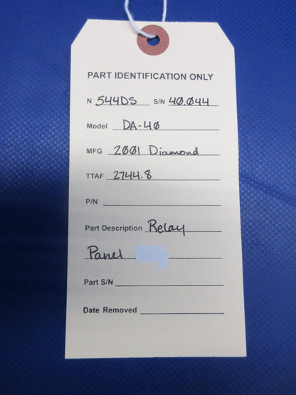 Diamond DA-40 Relay Panel (0726-866)10