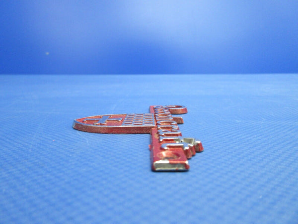 Beech 19A Musketeer Beechcraft Emblem ( Red ) P/N 130071 (0424-1304)