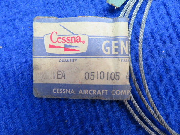 Cessna Trim Actuator to Disconnect Cable P/N 0510105-45 NOS (0622-520)