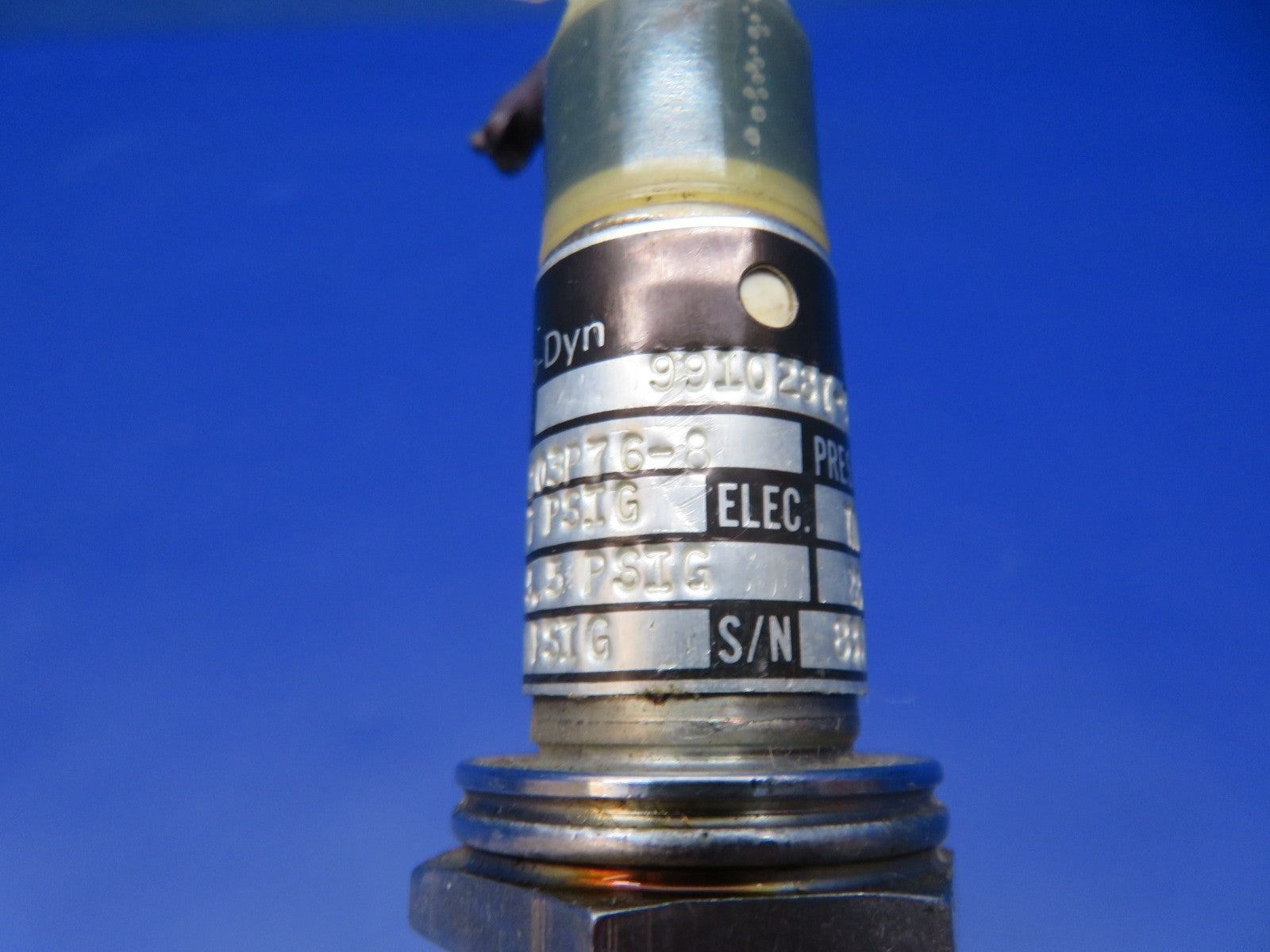 Cessna 421 ITT Neo-Dyn Pressure Switch 28v P/N 9910287-8 CORE (0326-153)4