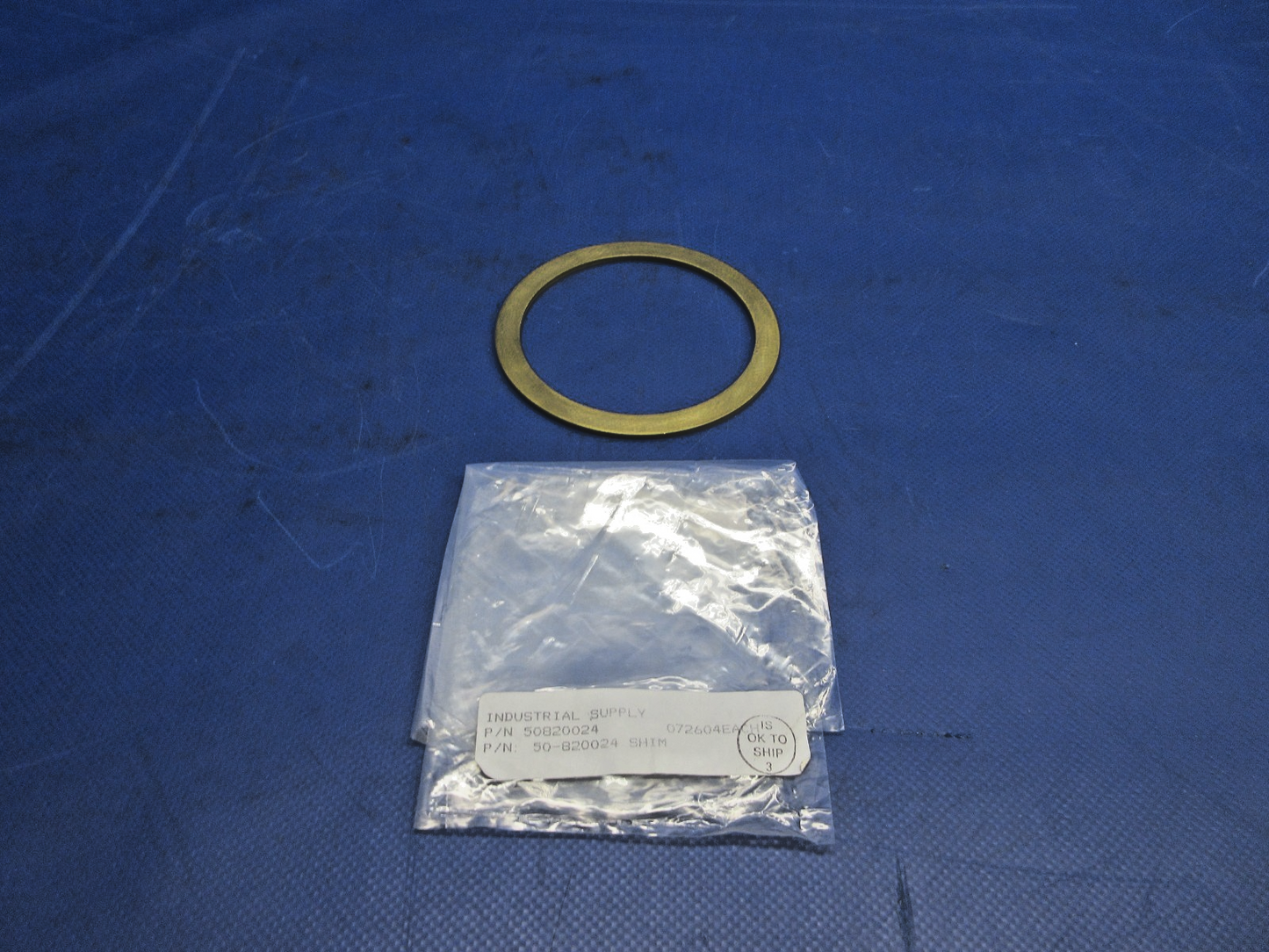 Beech Nose Gear Spacer Shim P/N 50-820024 NOS (0326-977)2