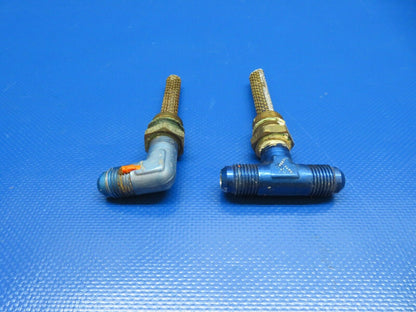 Aviation Fuel Finger Strainers 1-7/8" Long Screen 3/8" NPT LOT OF 4 (1124-183)