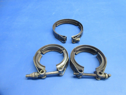 Piper PA-32RT-300T Lance II Lycoming Exhaust Clamp P/N LW-12093-5 LOT (0924-842)