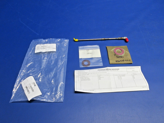 Pratt Fuel Nozzle, Seal Ring & Seal Plate w/8130 P/N 50581 NOS (0426-771)0